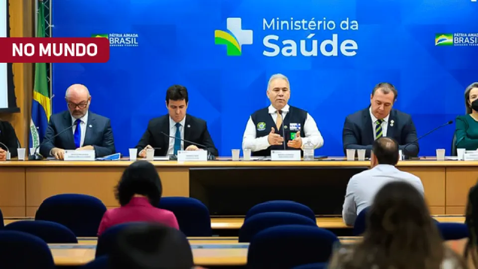 Foto de reunião do Ministério da Saúde